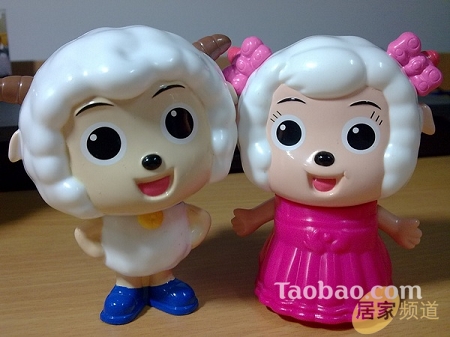 超可愛的喜羊羊與灰太狼玩具