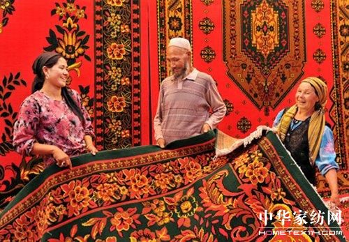 內地地毯俏銷新疆