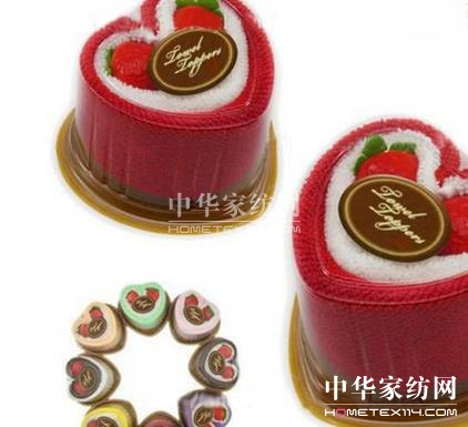 萌翻你！百元蛋糕毛巾