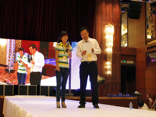 贏在終端凱盛舉行加盟商培訓會議