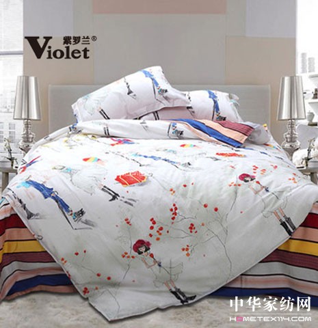 紫羅蘭健康家紡：這個夏天，你應該用這樣的床品
