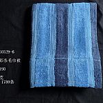 素色彩條毛巾被